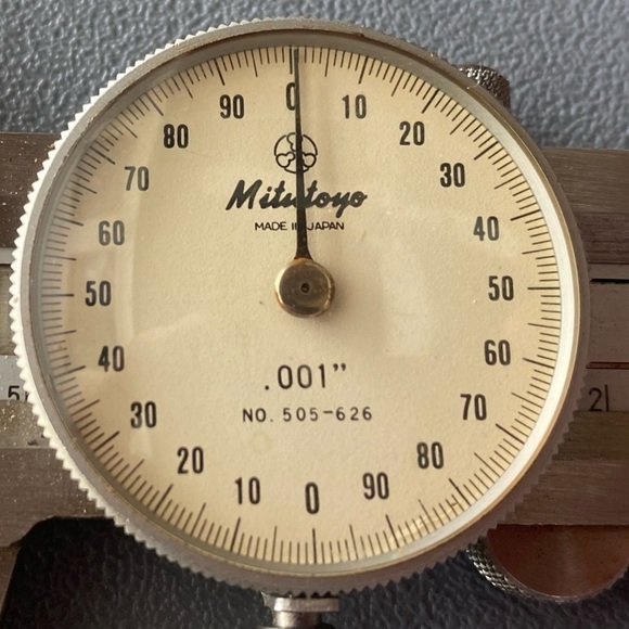 Mitutoyo 6in dial machinist set - Picture 4 of 5